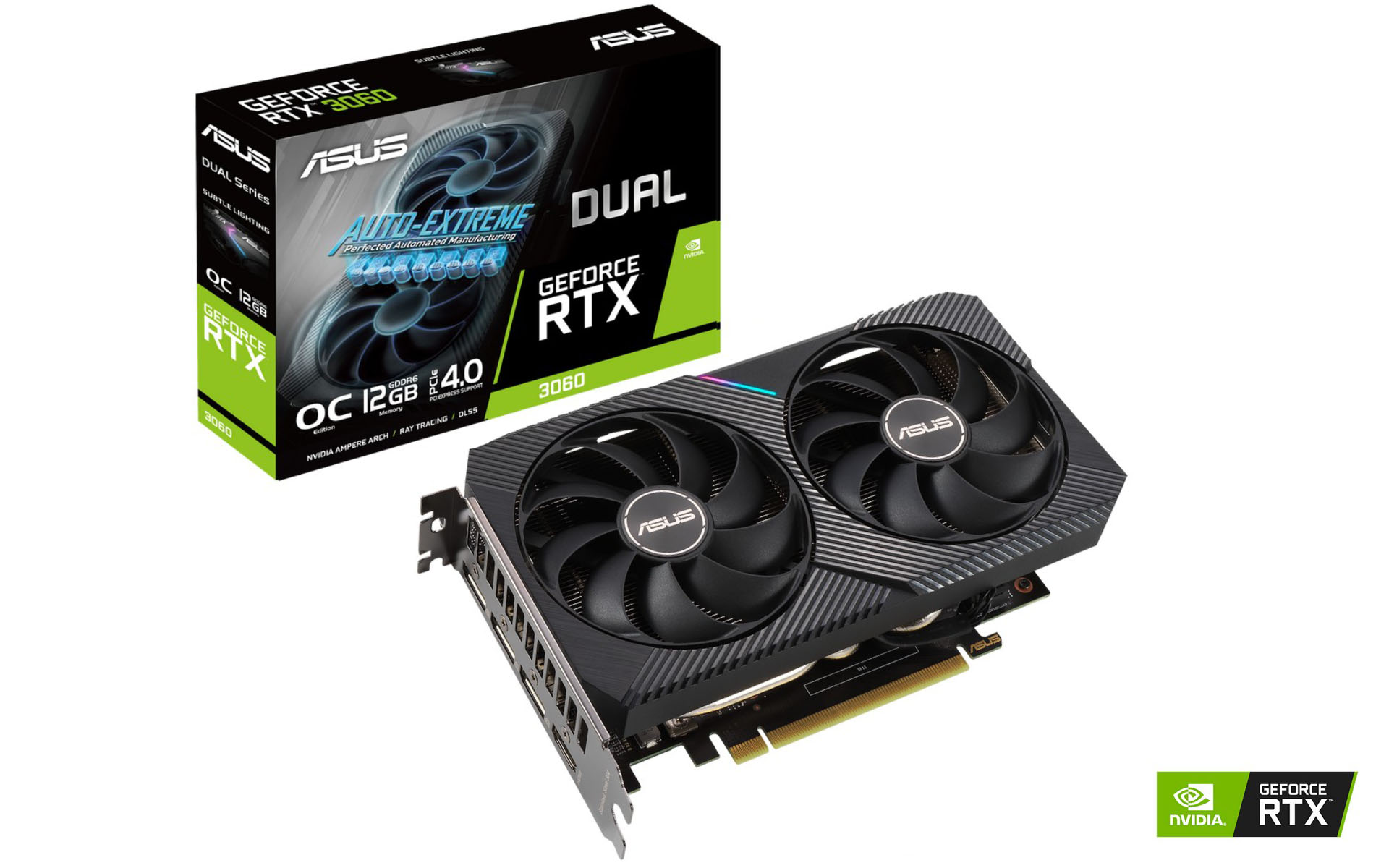 VGA ASUS DUAL GEFORCE RTX 3060 V2 OC 12GB GDDR6 (DUAL-RTX3060-O12G-V2) - Ảnh 2