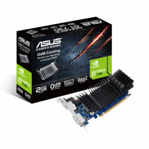 Alternative view of VGA ASUS GT730-SL-2GD5 BRK 2GB DDR5 64BIT NEW