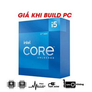 Alternative view of Cpu Intel Core I5-12400F(Up To 4.40GHz, 6 Nhân 12 Luồng,18MB Cache, Socket 1700, Alder Lake)Tray