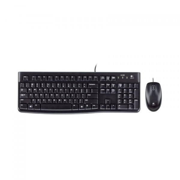 Bộ Bàn phím Chuột Logitech MK120 (USB/đen) - Ảnh 3