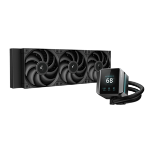TẢN NHIỆT NƯỚC CPU DEEPCOOL MYSTIQUE 360 RGB HIỂN THỊ NHIÊT ĐỘ BACK