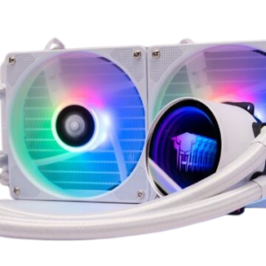 TẢN NƯỚC LEOPARD TK1 RAD 240 LED RGB VÔ CỰC TRẮNG