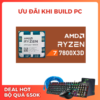 CPU AMD RYZEN 7 7800X3D TRAY (AMD AM5/4.2 GHZ BOOST 5.0 GHZ/8 CORES/16 THREADS/96 MB CACHE/PCIE 5.0)