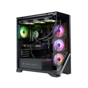 Vỏ Case Máy Tính KENOO ESPORT FK800 (Case Bể Cá, Màu Đen, ATX)