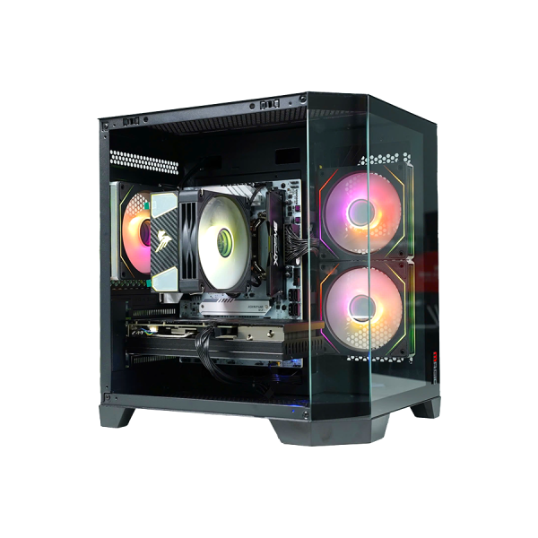 VỎ CASE MAGIC CUBI M | VIETTECH X9 CUBE BLACK (M-ATX,ITX/RAD 240/KHÔNG FAN)