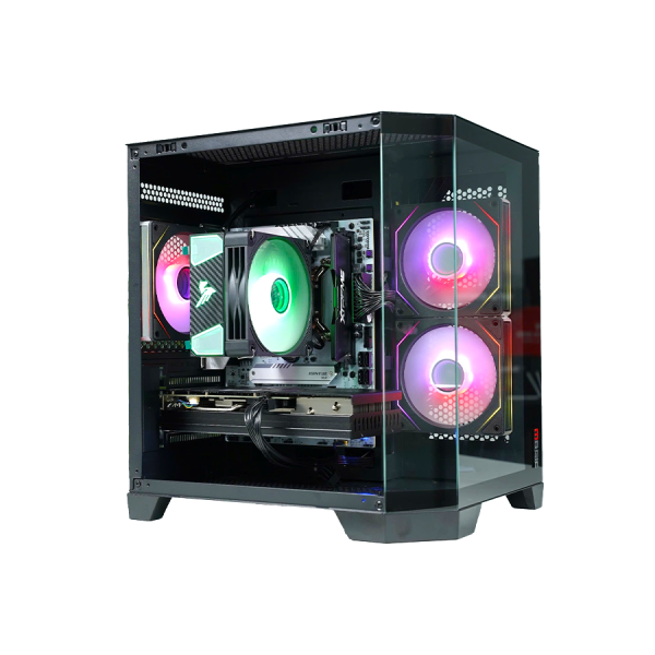 VỎ CASE MAGIC CUBI M | VIETTECH X9 CUBE BLACK (M-ATX,ITX/RAD 240/KHÔNG FAN) - Ảnh 4