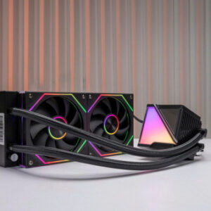 Alternative view of FAN LED ARGB JUNGLE LEOPARD STAR TRAIL BLACK XUÔI