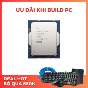 CPU Intel Core I9 14900K Tray(UP TO 6.0 GHZ, 24 Nhân 32 Luồng, 36MB Cache, Socket 1700, Alder Lake)