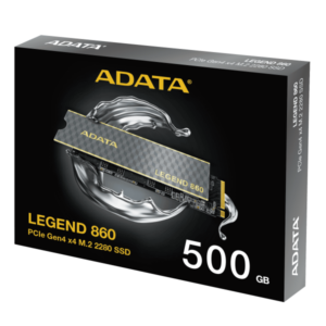 SSD NVME ADATA LEGEND 860 500GB (ĐỌC 6000MB/S GHI 5000MB/S) PCIE GEN4 X4 M.2 2280