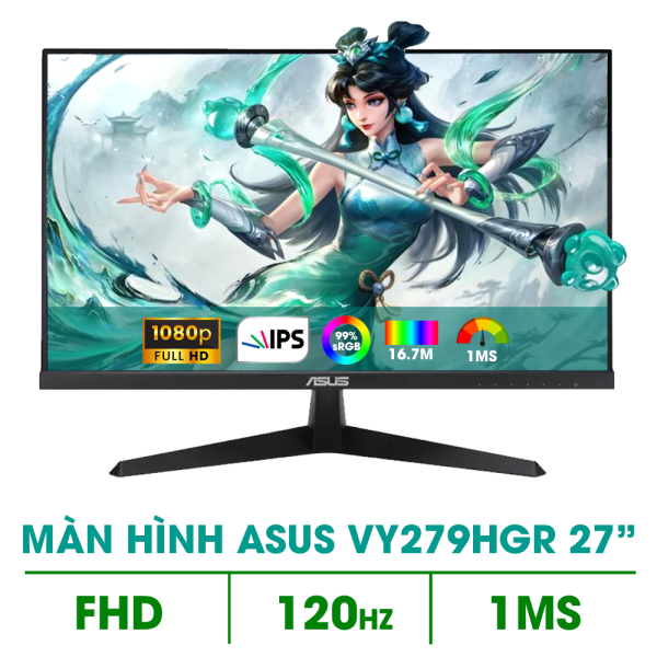 MÀN HÌNH ASUS VY279HGR (27 INCH/ FHD/ IPS/ 120HZ/ 1MS)