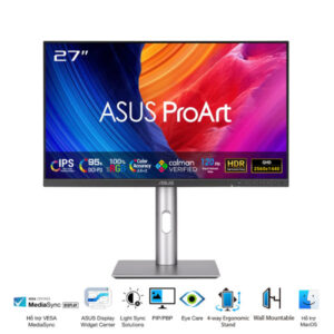 MÀN HÌNH ĐỒ HỌA ASUS PROART PA278QGV (27 INCH/ IPS/ 2K/ 120HZ/ 5MS/ SPEAKER)