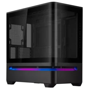 VỎ CASE ASUS PRIME AP202 TG BLACK (M-ATX/ KHÔNG FAN)