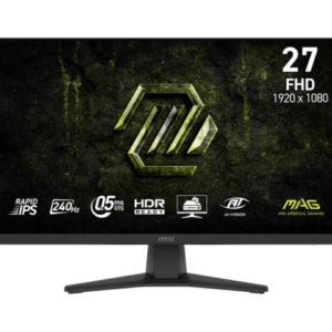 MÀN HÌNH GAMING MSI MAG 272F X24 (27 INCH/ FHD/IPS/240HZ/0.5MS)