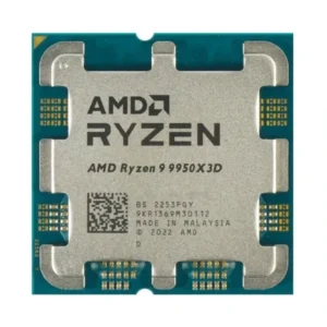 CPU AMD RYZEN 9 9950X3D TRAY (AMD AM5/16 NHÂN 32 LUỒNG, UP TO 5.7GHZ ,144MB CACHE)