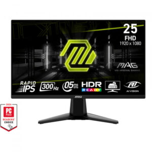 MÀN HÌNH GAMING MSI MAG 255XF (24.5 INCH/ FAST IPS/ FHD / 300HZ/ 0.5MS)