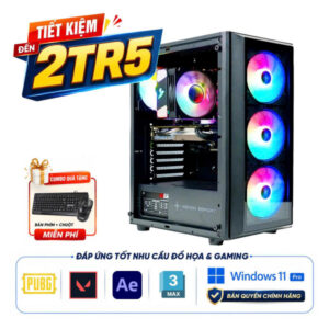PC I5 12400F | 16GB | 256GB | GTX 1660 SUPER 6G | WIN 11 PRO BẢN QUYỀN