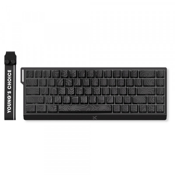 BÀN PHÍM GAMING MCHOSE HALL EFFECT ACE68 LAYOUT 65% TTC DRAGON LORD MAGETIC SWITCH BLACK TOPOGRAPHIC (MC-ACE68-33) - Ảnh 3