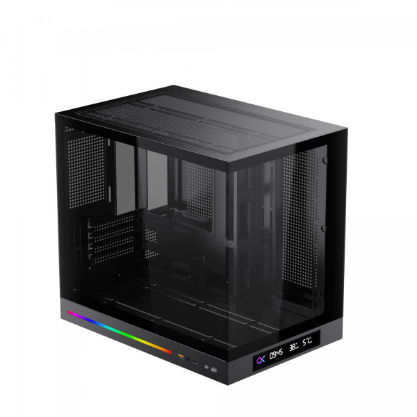 VỎ MÁY TÍNH XIGMATEK CLOUD M DGT (M-ATX/ MÀU ĐEN/ CHƯA FAN) - Ảnh 3