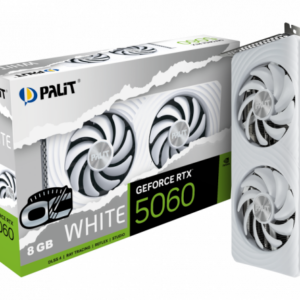 VGA PALIT GEFORCE RTX 5060 WHITE OC 8GB GDDR7 (NE75060U19P1-GB2063M)