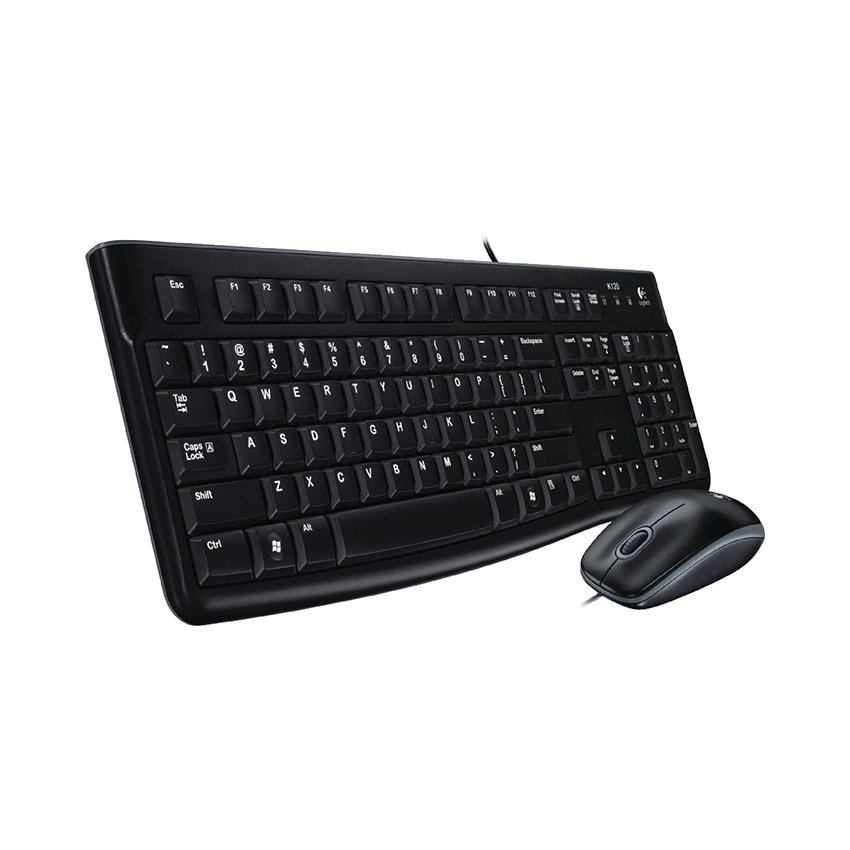 Bộ Bàn phím Chuột Logitech MK120 (USB/đen) - Ảnh 2