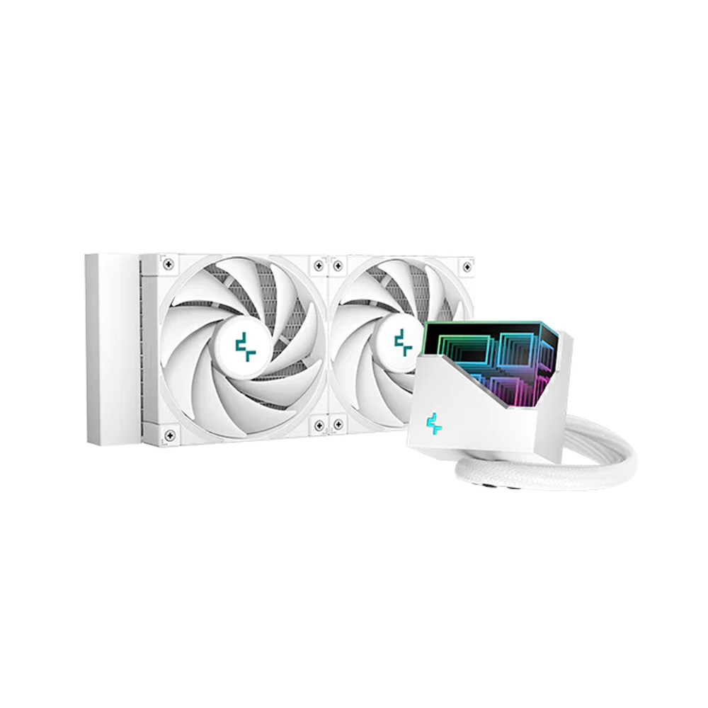 Tản Nhiệt Nước CPU Deepcool LT520 WH WHITE (2 fan 12cm) - Ảnh 3