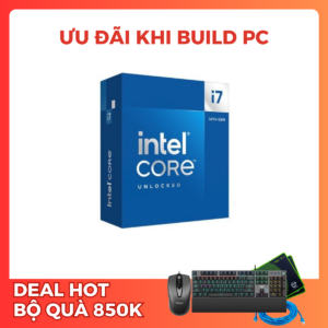 Alternative view of CPU Intel Core I7 14700K (UP TO 5.6GHZ, 20 NHÂN 28 LUỒNG, 33MB CACHE, 125W) - SOCKET INTEL LGA 1700/Raptor Lake
