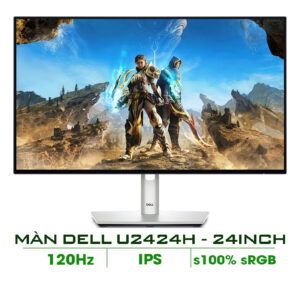 Alternative view of Màn Hình Dell UltraSharp U2424H (23.8 inch - FHD - IPS - 120Hz - 5ms - DRR - TMDS - USB TypeC)