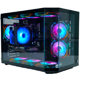 Alternative view of VỎ XIGMATEK CUBI M PREMIUM GAMING BLACK M-ATX (Chưa kèm fan)