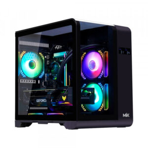Alternative view of VỎ CASE MIK BARBATOS M BLACK (M-ATX/KHÔNG FAN)