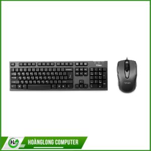 Alternative view of Bộ bàn phím chuột Fuhlen L411 USB Black + L102 Black