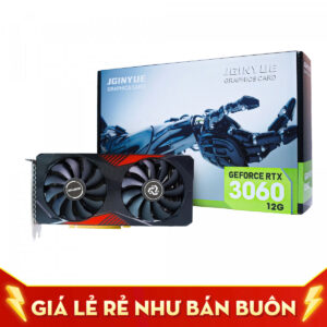 Alternative view of VGA JGINYUE NVIDIA RTX 3060 12GB BLACK DUAL FAN (12GB/ GDDR6/ 192BIT)