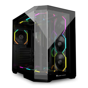 Alternative view of VỎ CASE JUNGLE LEOPARD AS-01 BLACK - No Fan (ATX/ Màu Đen)