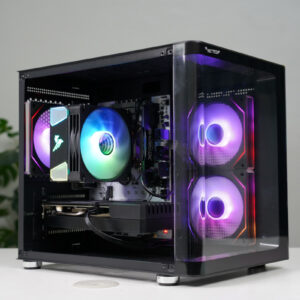 Alternative view of VỎ CASE MAGIC GM-02 HOẶC VỎ CASE KENOO ESPORT MK400 HOẶC VỎ CASE VSP GAMING X7 KÍNH CONG ĐEN SẴN 3 FAN NHƯ HÌNH