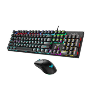 Alternative view of Combo Phím Cơ RGB AULA S2022 PRO, CHUỘT GAMING RGB AULA S13