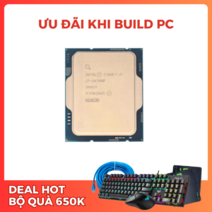 Alternative view of CPU INTEL CORE I7 14700F TRAY (LGA1700/ 20 NHÂN 28 LUỒNG/ BASE 2.1GHZ TURBO 5.4GHZ/ CACHE 33MB)