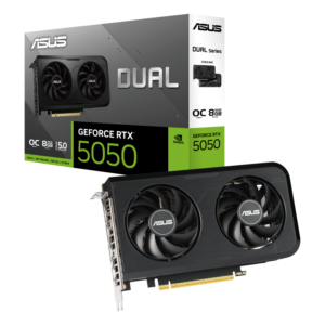 Alternative view of VGA ASUS DUAL GEFORCE RTX 5050 8GB OC GDDR6 (DUAL-RTX5050-O8G)