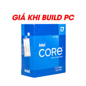 Alternative view of CPU INTEL CORE I7-12700KF TRAY (3.8GHZ TURBO UP TO 5.0GHZ, 12 NHÂN 20 LUỒNG, 25MB CACHE, 125W) - SOCKET INTEL LGA 1700/ALDER LAKE)