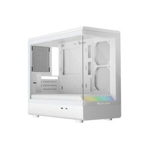 Alternative view of Vỏ case JUNGLE LEOPARD MS-01 WHITE - No Fan (Micro ATX/ Màu Trắng)