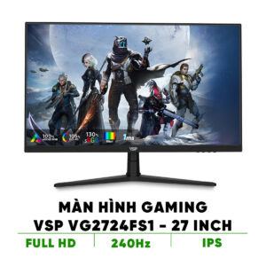 Alternative view of MÀN HÌNH GAMING VSP VG2724FS1 (27 INCH/ FULL HD/ IPS/ 240HZ/ 1MS)