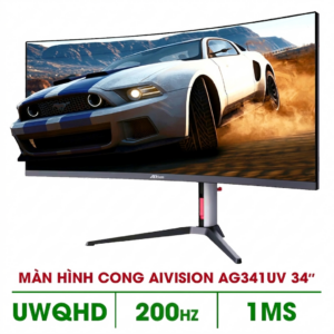 Alternative view of MÀN HÌNH CONG VSP AIVISION AG341UV (34INCH/ UWQHD/ VA/ 200HZ/ 1MS/ FREESYNC)