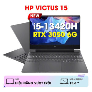 Alternative view of LAPTOP GAMING HP VICTUS 15-FA2731TX B85LNPA INTEL CORE I5-13420H | RTX 3050 | 15.6 INCH FHD 144HZ | 16GB | 512GB | WIN 11 | ĐEN)