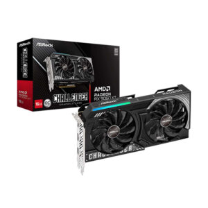 Alternative view of VGA ASRock AMD Radeon RX 9060 XT Challenger 16GB OC
