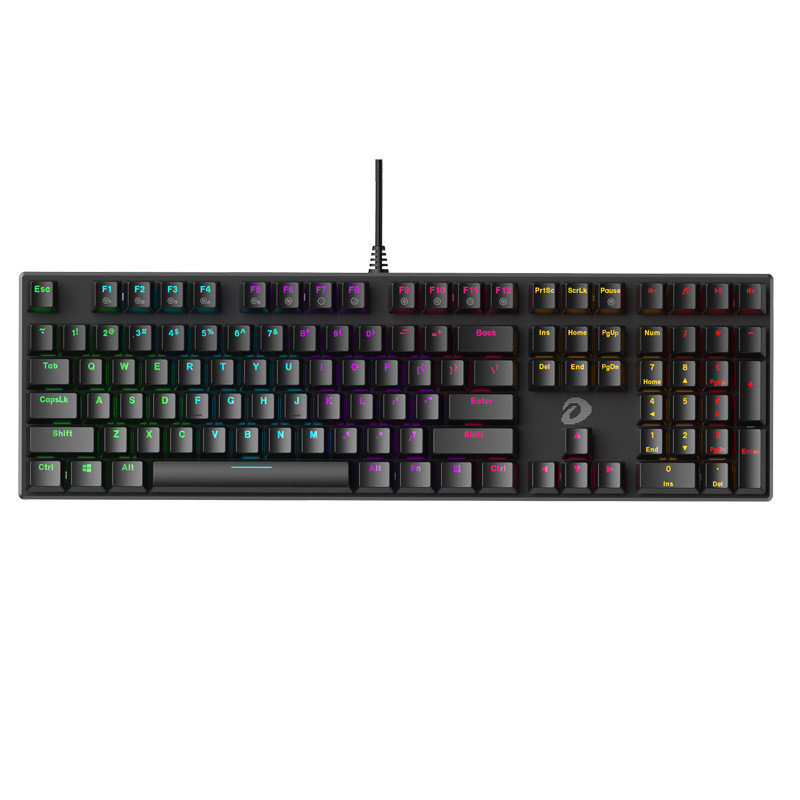 BÀN PHÍM CƠ DAREU EK810 BLACK BROWN SWITCH - Ảnh 2