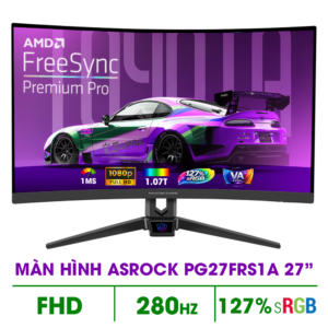 Alternative view of MÀN HÌNH ASROCK PG27FRS1A (27 INCH/ FHD/ VA/ 1MS/ 280HZ/ HDMI/ DP/ CONG)