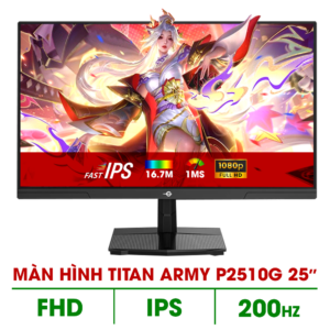 Alternative view of MÀN HÌNH TITAN ARMY P2510G2 (24.5 INCH/ FHD/ 200HZ/ FAST IPS/ 1MS)