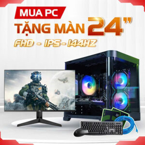 Alternative view of TẶNG MÀN HÌNH 24 INCH {R5 5500 | GTX1060 3G| RAM 16G | NVME 256G}