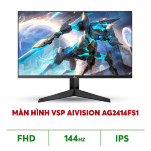 Alternative view of MÀN HÌNH VSP AIVISION AG2414FS1 (24INCH / IPS / FHD / 144HZ / 1MS/ ĐEN)