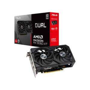 Alternative view of VGA ASUS DUAL RADEON RX 9060 XT 16GB GDDR6 (DUAL-RX9060XT-16G)