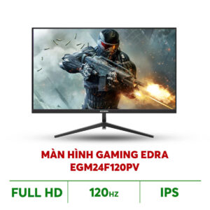Alternative view of MÀN HÌNH GAMING EDRA EGM24F120PV (23.8 INCH/ FULLHD/ IPS/ 120HZ/ 1MS)