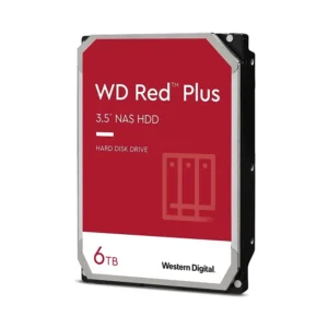 Alternative view of WD HDD RED PLUS 6TB 5400RPM 3.5INCH SATA III 256MB CACHE (WD60EFPX)